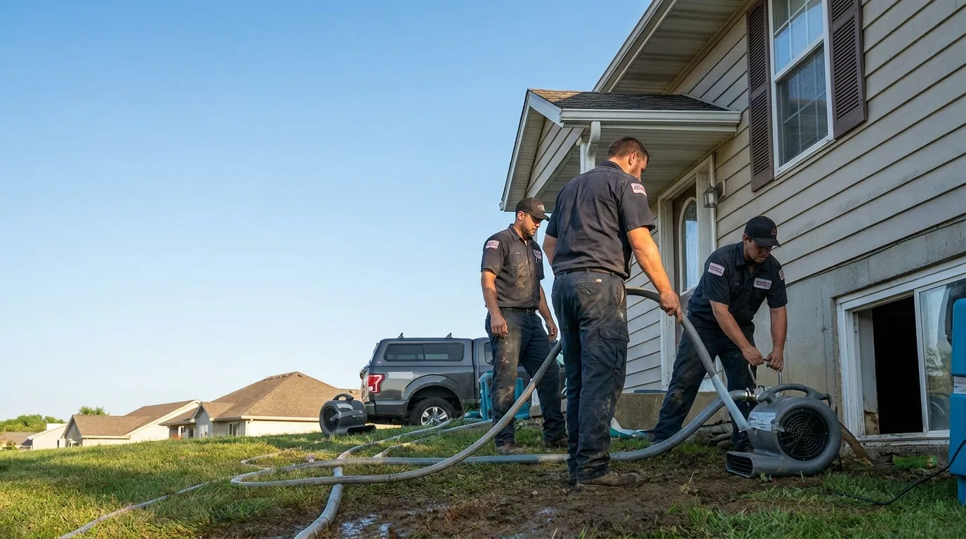 Water Removal in Lake Dallas, TX near me